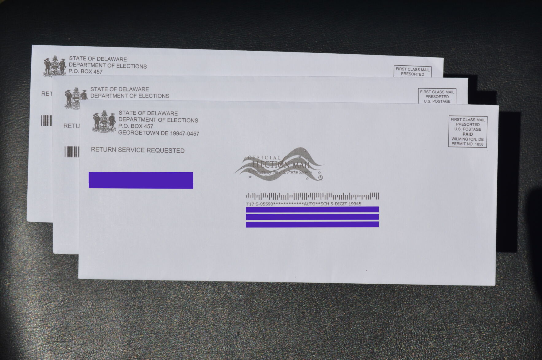 Election Mail-in ballot request July 2020
